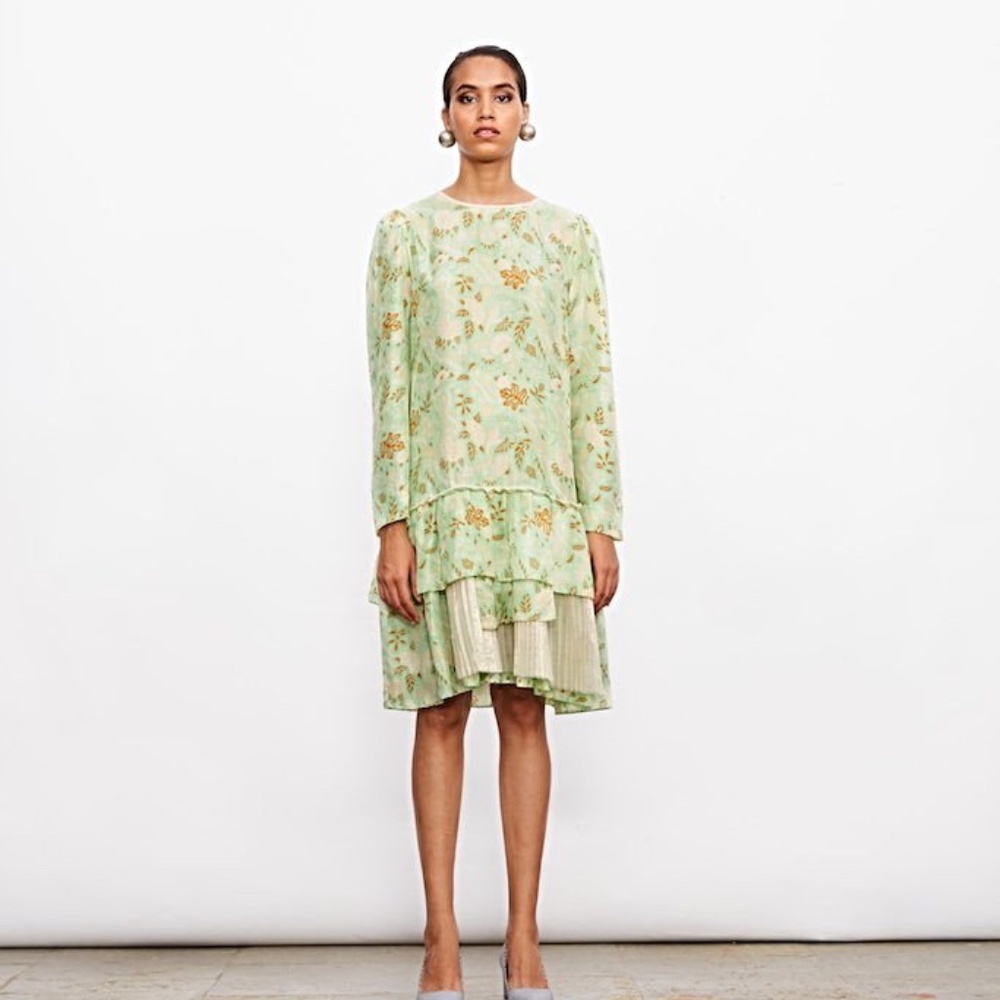 Shift Bardot Silk Shift